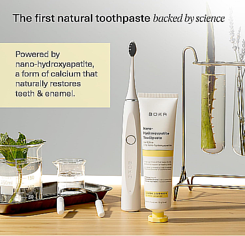 Boka Lemon Lavender Hydroxyapatite Toothpaste - Image 3