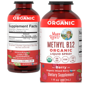 Organic Liquid B12 Spray